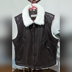 Dark Brown  Vest Size XL